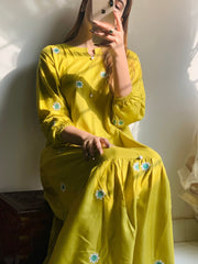 Lenin Long Embroidered Maxi